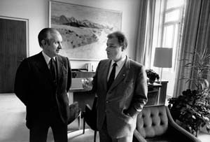 Juan Samaranch by Erling Mandelmann